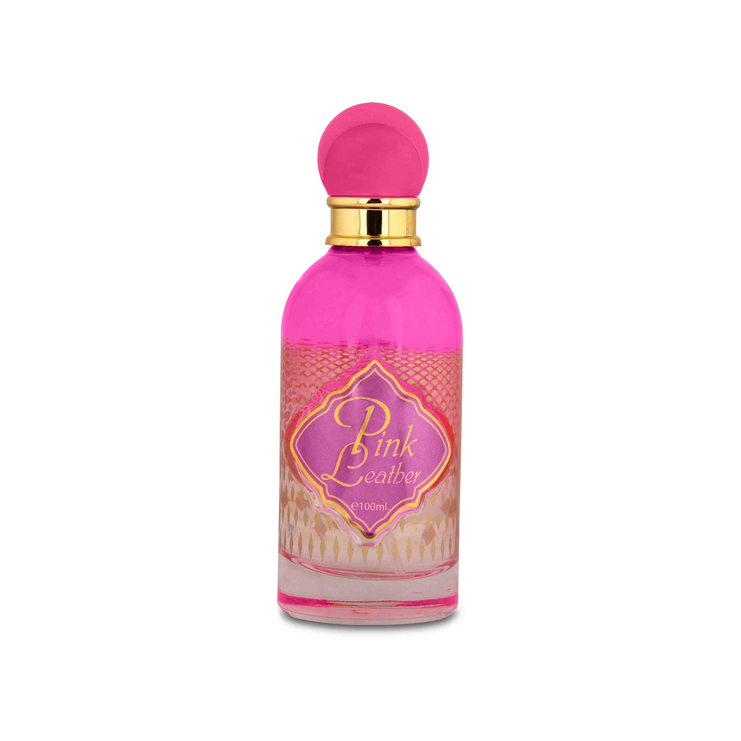 Pink leather top perfume